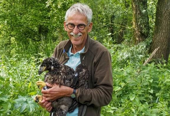Vogelteller Gert Huijzers