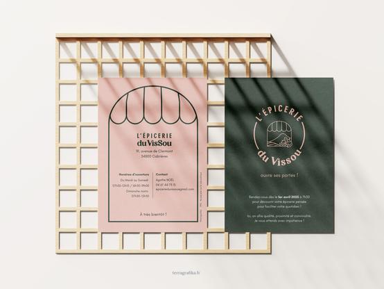 terragrafika®
Epicerie du Vissou - identité visuelle