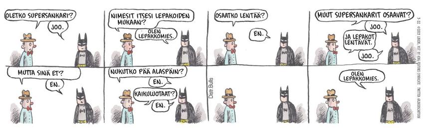 Macanudo: Lepakkomies • Sarjakuva