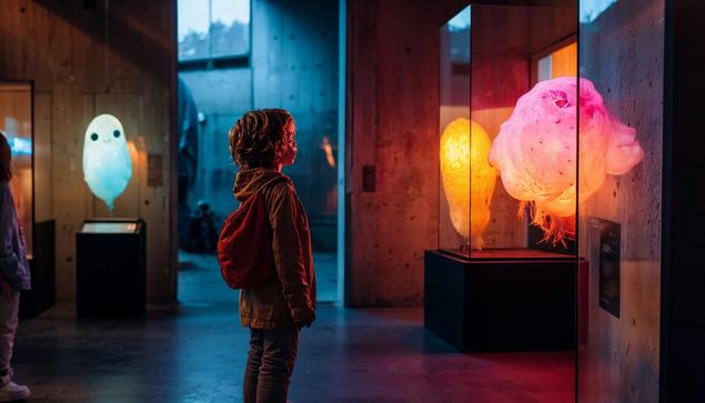 Museums, between entertainment and knowledge
Children explore through movement, experimentation and immersion, according to our design concept.