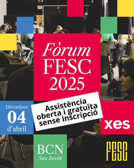 Forum FESC 2025

Divendres
04
d'abril
Assistència oberta i gratuïta sense inscripció
BCN
Nau Bostik