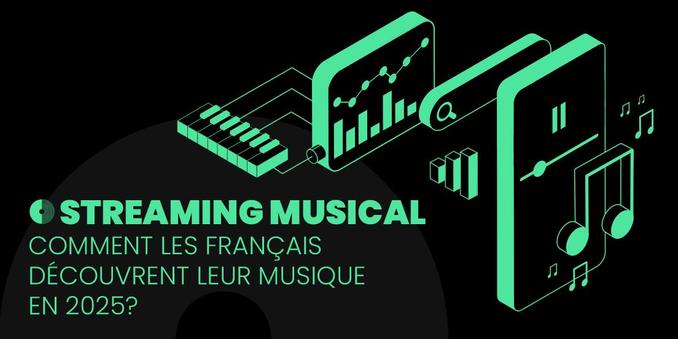Streaming musical : Comment les français découvrent leur musique ?