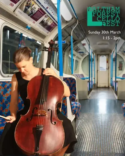 🌲#WalthamForestCelloFest #London🎻
presents
🚇Underground Lunchtime Recitals

🎵#JohannSebastianBach #Teleman #IrenaKosíková
🎻Anna Brikciusova #Cello🇨🇿
📅Sunday 30 March @ 1:15pm
🚂Pumphouse Museum #Walthamstow #E17🇬🇧

💰https://UndergroundRecital.eventbrite.co.uk🎟️👈🏻

#BACH340 #VisitLondon
