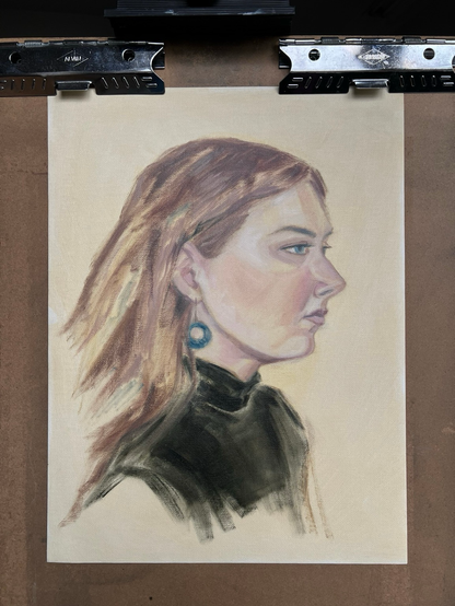 Portrait model