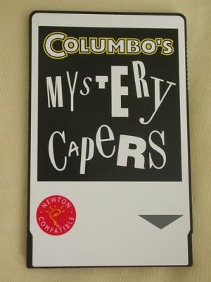 PCMCIA cart of "Columbo's Mystery Capers".