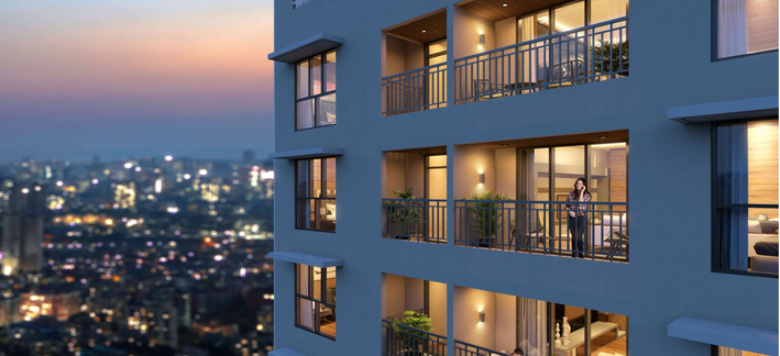 3 BHK Flats in Mulund West
