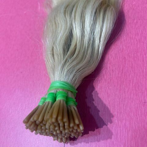 613 Blonde i-tip Hair Extensions