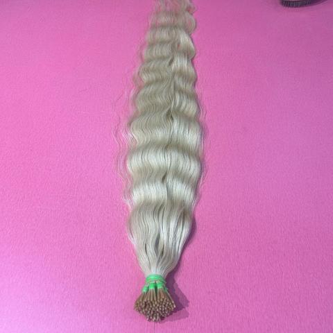 613 Blonde i-tip Hair Extensions