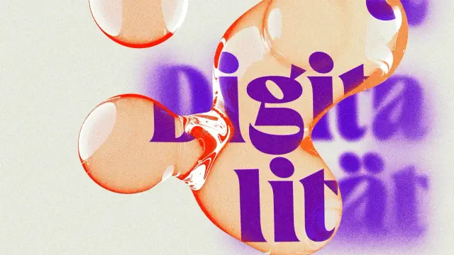 Grafik mit dem Wort "Digitalität"