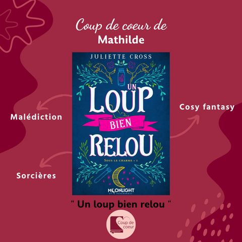 Coup de coeur lecture Un Loup Bien Relou Roman Romance Librairie Molière Libraire Juliette Cross
