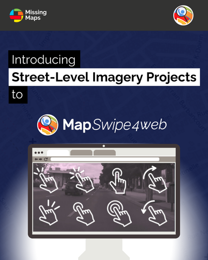 MapSwipe Street-level imagery