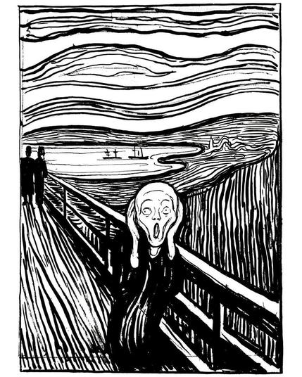 The Scream 1895 Edvard Munch
