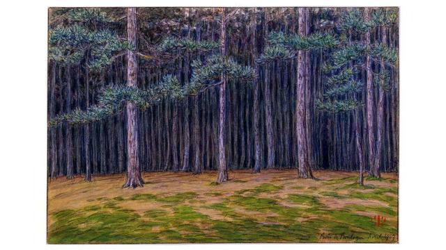 Bois de Boulogne Forest France #3 1903 Henri Rivière