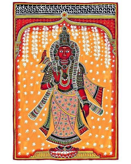 Meenakshi Hindu Goddess 1700s India