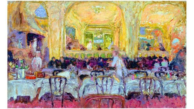 Parisian Café, Montmartre, Paris 1912 Edouard Vuillard
