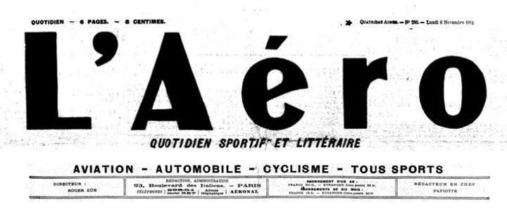 Logo du journal l'Aéro