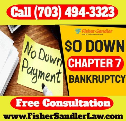 $0 Down Chapter 7 Bankruptcy Attorney Woodbridge VA