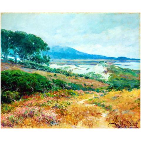 Scenic View Across Dunes, Carmel, California, Guy Rose 1918