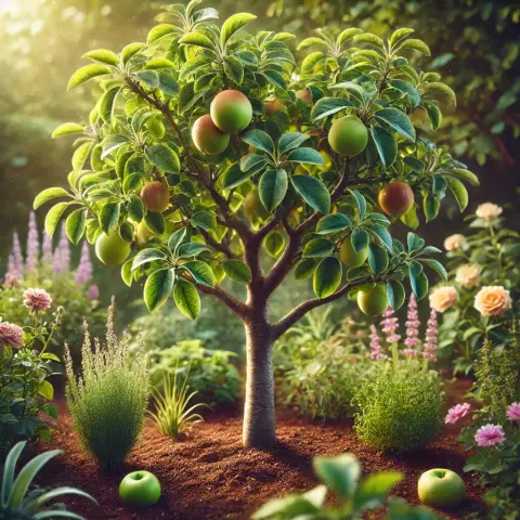 ein kleiner Obstbaum