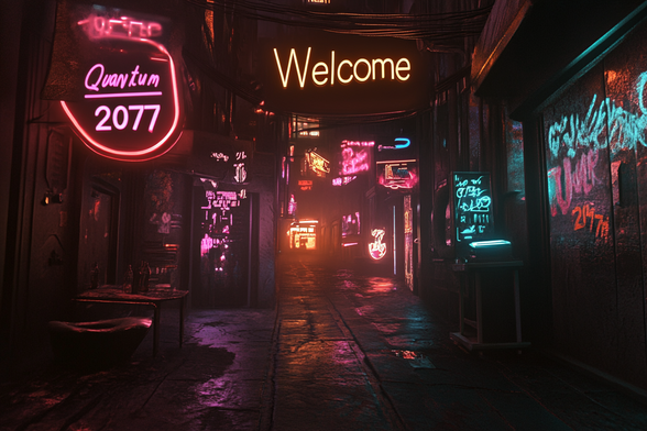 Q77: AI, cybernetics, 2077 awaits 🚀 quantum2077.com