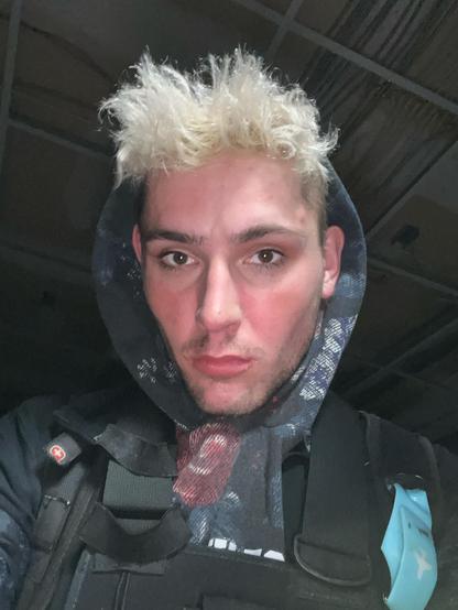 Cute blonde boy pouting because he’s emotionally fucked 