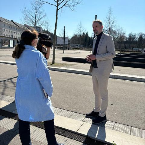 Interview an der TU Chemnitz