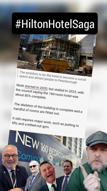 £17m+ worth of taxpayers money tied up in #HiltonHotelSaga‼️