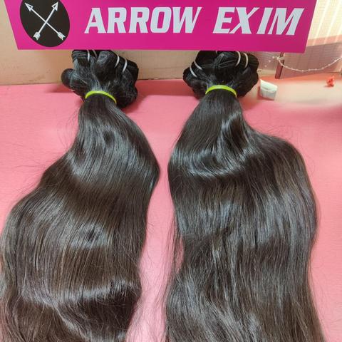 Natural Straight Human Hair Weft Bundles