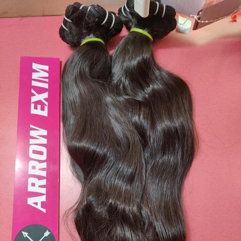 Natural Straight Human Hair Weft Bundles