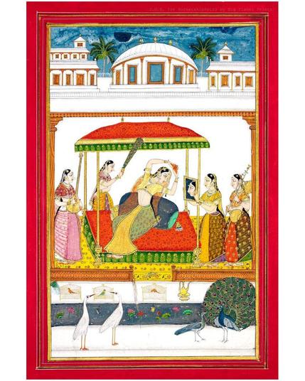 Ragini Bilaval, Garland of Musical Modes (Ragamala), Mughal, India