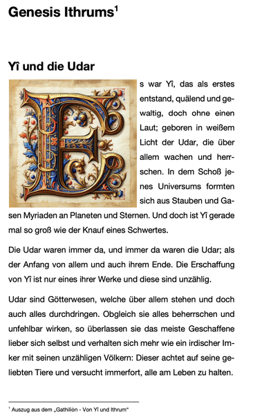 Mittelalterliches Initial