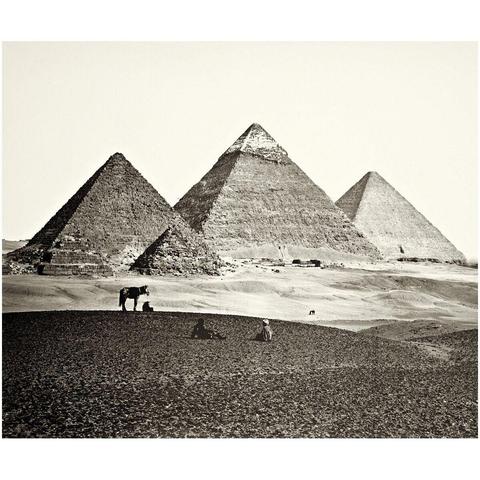 Pyramids of Giza 1857 Egypt
