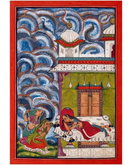 Andhrayaki Ragini Ragamala Women 18th Century India