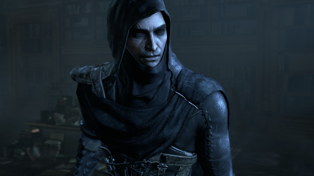 Master thief Garrett, main character in Thief (2014, Eidos Interactive)