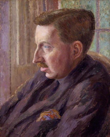 Portrait of E.M. Forster, 1920.