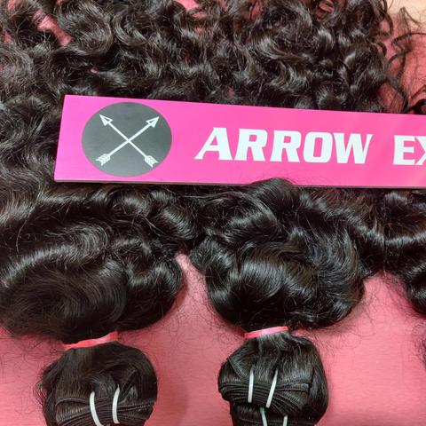 Raw Virgin Curly Human Hair Weft Bundles