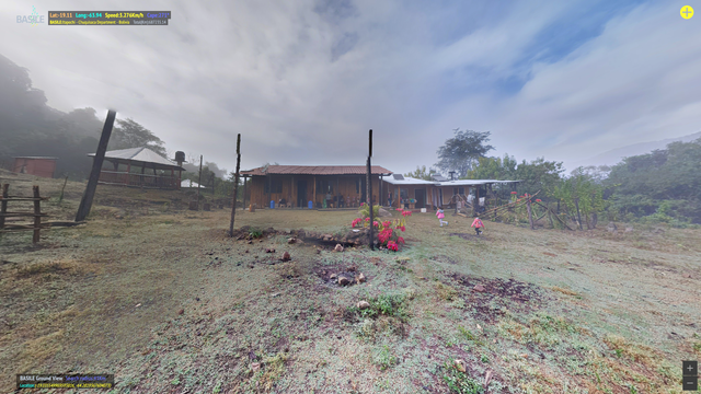 Une habitation dans un paysage Bolivien