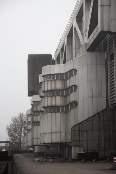 Berlin im Nebel, Fotografie auf einer Dienstreise nach Charlottenburg