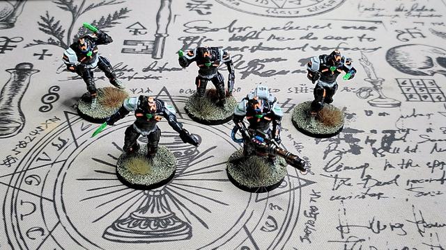 5 Assault Enforcer for Firefight. One with Incinerator.