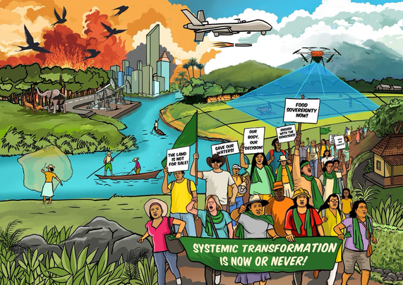 The 3rd #NyéléniGlobalForum on food sovereignty will be hosted in Sri Lanka in September 2025 https://nyeleniglobalforum.org/2025/03/04/3rd-nyeleni-global-forum-press-release   The #NyéléniGlobalForum2025 will be the  space for strategy and organization, to kick off this new phase of  the #FoodSovereignty movement and to create a joint political agenda for systemic transformation ! https://nyeleni.org/en/category/newsletters-nyeleni-in-english/newsletter-no-58-nyeleni-process-creating-a-joint-political-agenda-for-systemic-transformation-coming-soon-en  Alongside social movements, we will be there to continue building the necessary alternatives to the industrial food system. https://nyeleniglobalforum.org