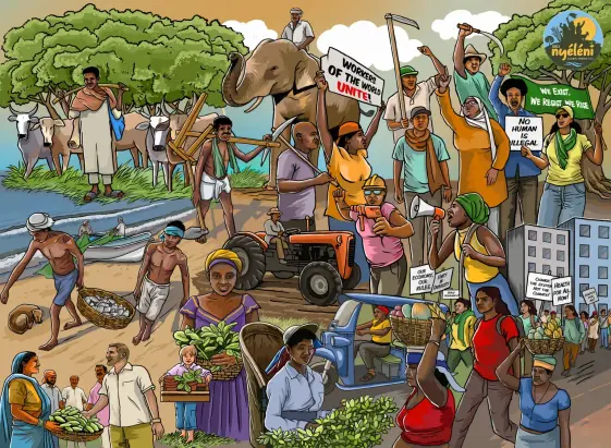 #NyeleniGlobalForum2025
𝗘𝗡 | Chorus for ‘systemic transformation’ grows louder as Sri Lanka prepares to host the 3rd Nyéléni Global Forum
👉https://viacampesina.org/en/2025/03/chorus-for-systemic-transformation-grows-louder-as-sri-lanka-prepares-to-host-the-3rd-nyeleni-global-forum
#FoodSovereigntyNOW

𝗘𝗦 | 3er Foro Global Nyéléni: El clamor por la ‘transformación sistémica’ se intensifica mientras Sri Lanka se prepara para albergar el mayor encuentro de movimientos sociales del mundo
👉https://viacampesina.org/es/3er-foro-global-nyeleni-el-clamor-por-la-transformacion-sistemica-se-intensifica-mientras-sri-lanka-se-prepara-para-albergar-el-mayor-encuentro-de-movimientos-sociales-del-mundo

𝗙𝗥 | 3e Forum Global Nyéléni: le Sri Lanka se prépare à accueillir la plus grande rencontre de mouvements sociaux du monde
👉https://viacampesina.org/fr/3e-forum-global-nyeleni-le-sri-lanka-se-prepare-a-accueillir-la-plus-grande-rencontre-de-mouvements-sociaux-du-monde
