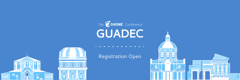 GUADEC 2025 registration opening announce cover