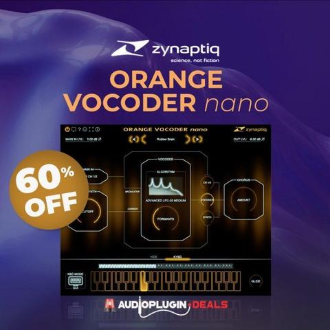 Zynaptiq Orange Vocoder Nano