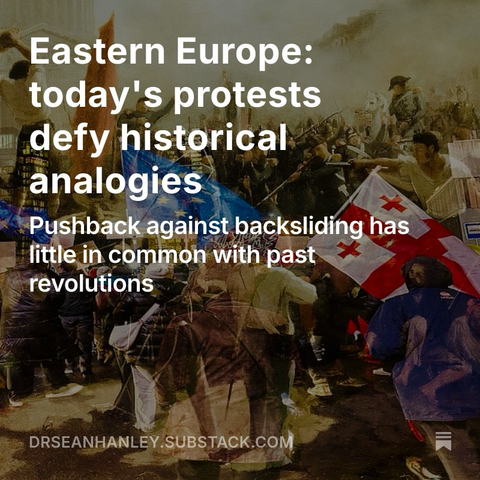 Why today’s protests in Eastern Europe defy history analogy 