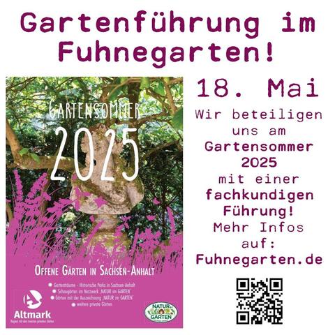 Poster Gartensommer 2025