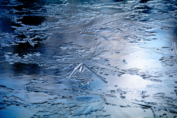 Ice close up
