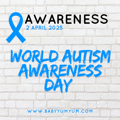 💙 World Autism Awareness Day 💙 Today, we honour and raise awareness for individuals on the autism spectrum. It’s a day to celebrate differences, promote understanding, and create an inclusive world where everyone’s unique strengths are recognised and valued.  👉 Let’s spread acceptance, love, and respect today and every day.  #BabyYumYum #BYY #WorldAutismAwarenessDay #AutismAcceptance #InclusionMatters #AutismAwareness #CelebrateDifferences