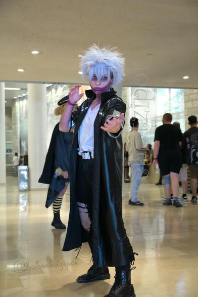 Cosplay of Dabi/Toya from My Hero Academia. By @hakenlatzipor. 