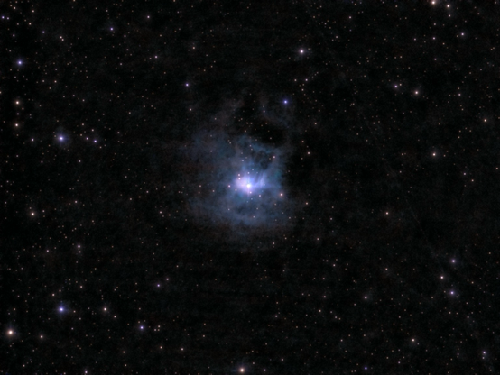 The Iris Nebula as seen by the Odyssey Pro. 