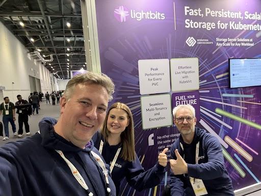 Lightbits at KubeCon Europe